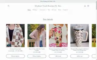 Elephanttrunkboutique.com Screenshot 2024-04-18 19:15:40