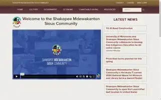 Shakopeedakota.org Screenshot 2024-07-01 07:47:42