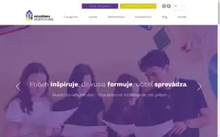 Akademiavelkychdiel.sk Screenshot 2024-07-03 15:35:06