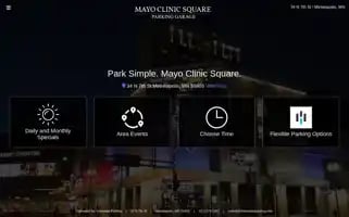 Parkingatmayoclinicsquare.com Screenshot 2024-06-28 22:13:35