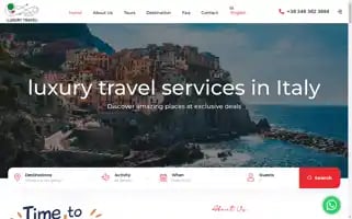 Luxuryitalytravelagent.com Screenshot 2024-04-26 19:40:13