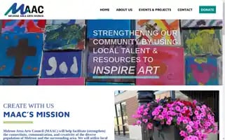Melroseareaartscouncil.org Screenshot 2024-07-05 06:09:20