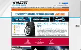 Kingstiresmountpleasant.com Screenshot 2024-05-12 15:00:22