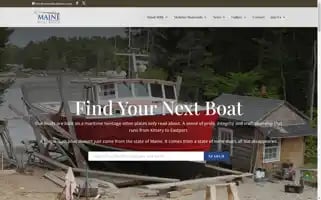 Mainebuiltboats.com Screenshot 2024-07-05 21:49:08