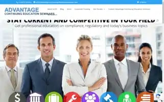 Advantagecontinuingeducationseminars.com Screenshot 2024-05-08 10:25:32