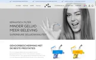 Shush-earplugs.nl Screenshot 2024-06-26 22:30:21