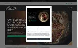 Cartercountrymeats.com Screenshot 2024-05-05 13:29:43