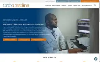 Orthocarolina.com Screenshot 2024-07-06 20:36:33