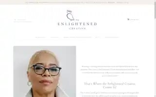 Theenlightenedcreative.com Screenshot 2024-07-01 23:48:44