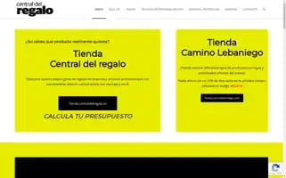Centraldelregalo.es Screenshot 2024-06-18 11:11:56