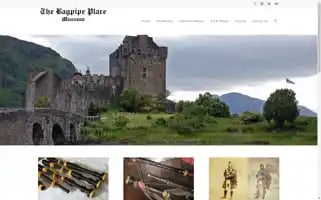 Thebagpipemuseum.com Screenshot 2024-07-03 03:43:02
