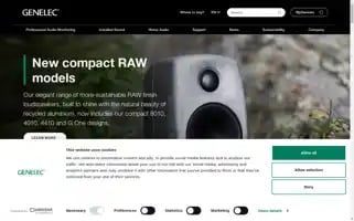 Genelec.com Screenshot 2024-07-05 19:05:21