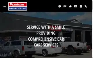 Precisiontransmuncie.com Screenshot 2024-05-16 13:22:35