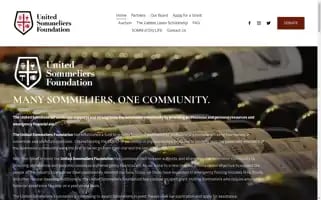 Unitedsommeliersfoundation.org Screenshot 2024-06-30 12:40:21