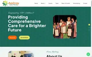 Aashraycare.org Screenshot 2024-06-30 20:55:21