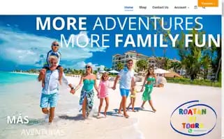 Roatan21tours.com Screenshot 2024-04-25 10:46:44