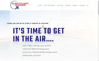 Glensflighttraining.com Screenshot 2024-04-26 01:51:41
