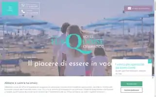 Turquoisehotel.it Screenshot 2024-04-23 14:22:21