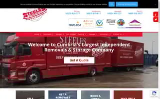 Steelesremovals.co.uk Screenshot 2024-06-30 14:56:35
