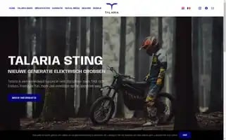 Talaria-benelux.com Screenshot 2024-07-09 09:21:15