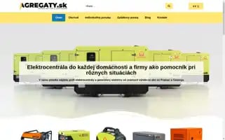 Agregaty.sk Screenshot 2024-07-10 02:10:51