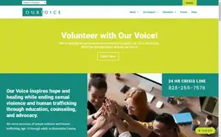 Ourvoicenc.org Screenshot 2024-06-30 13:57:59