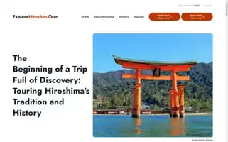 Explore-hiroshima-tour.com Screenshot 2024-04-17 11:44:27