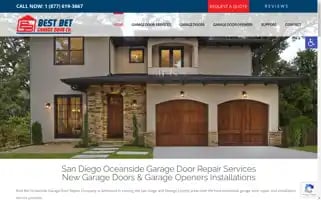 Bestbetgaragedoor.com Screenshot 2024-07-06 03:43:12