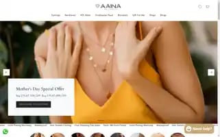 Aainajewelry.com Screenshot 2024-05-03 18:12:15