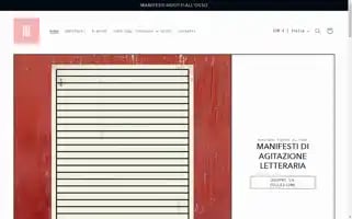 Manifestiridottiallosso.com Screenshot 2024-05-03 21:25:20