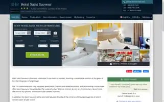 Stsauveurhotellourdes.com Screenshot 2024-04-15 21:54:23