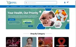 Genericpillmall.com Screenshot 2024-05-26 18:27:53
