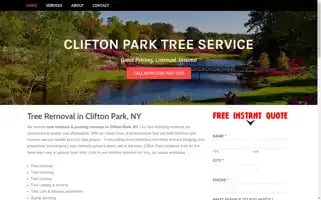 Cliftonparktreeservice.com Screenshot 2024-07-06 21:33:21