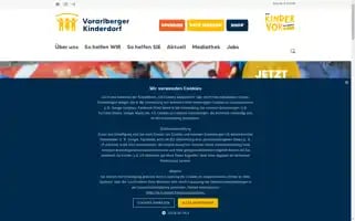 Vorarlberger-kinderdorf.at Screenshot 2024-06-30 13:10:50