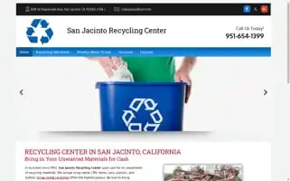 Sanjacintorecyclingcenter.com Screenshot 2024-05-16 16:13:56