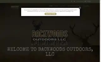 Backwoodsoutdoorsllc.com Screenshot 2024-07-07 00:26:36