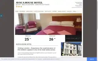 Avocahousehotel.co.uk Screenshot 2024-04-25 12:43:36