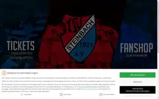 Tsv-steinbach.de Screenshot 2024-06-12 12:34:53