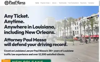 Neworleanstraffictickethelp.com Screenshot 2024-04-14 11:51:49