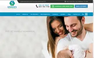 Spencespestcontrol.com Screenshot 2024-05-16 18:30:56