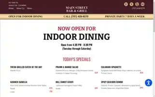 Mainstreetbargrillsuisun.com Screenshot 2024-07-06 01:04:54