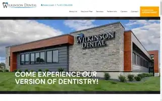 Wilkdental.com Screenshot 2024-06-29 15:21:01