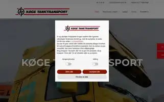 Koegetanktransport.dk Screenshot 2024-06-16 15:50:30