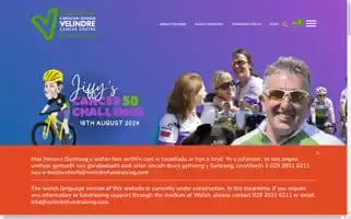 Velindrefundraising.com Screenshot 2024-06-12 17:15:16
