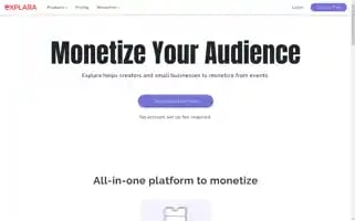 Explara.com Screenshot 2024-05-09 15:43:03