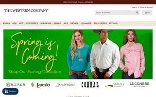 Thewesterncompany.com Screenshot 2024-05-04 10:30:11