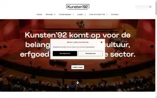 Kunsten92.nl Screenshot 2024-06-15 05:24:22