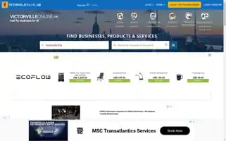 Victorvilleonline.us Screenshot 2024-07-07 05:45:59