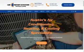 Aircomfortaustin.com Screenshot 2024-05-15 10:42:17