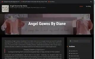 Angelgownsbydiane.org Screenshot 2024-05-15 11:45:46